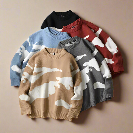 Luca – Heren Herfst Strickpullover