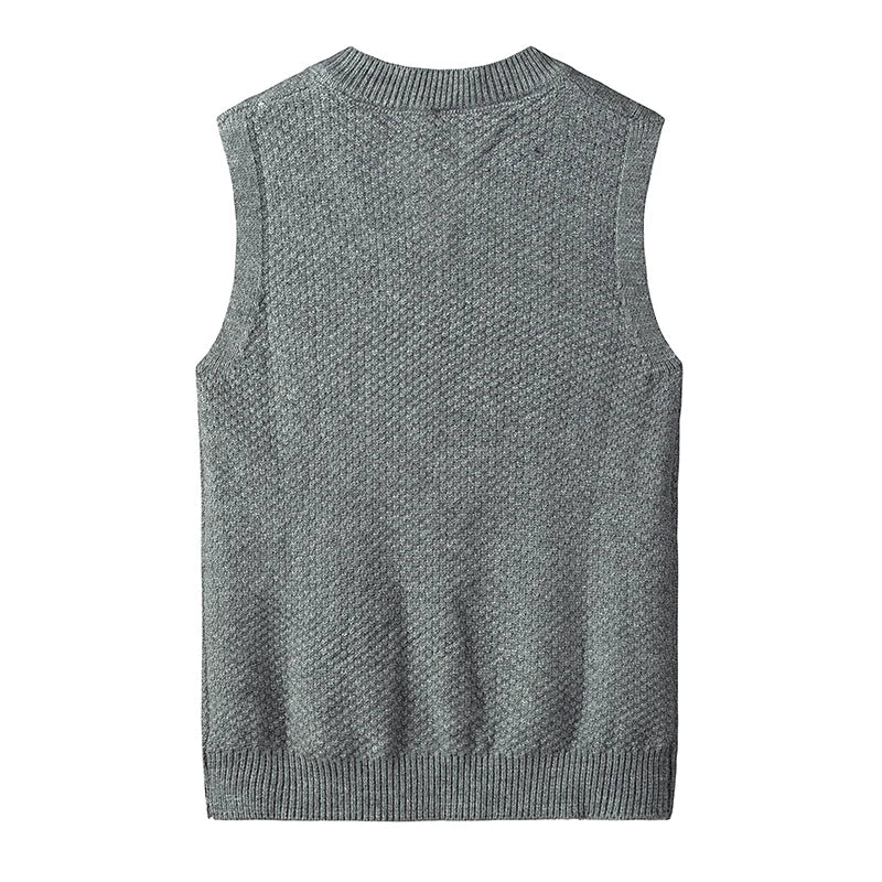 Julius – Classic Heren Gebreide Vest