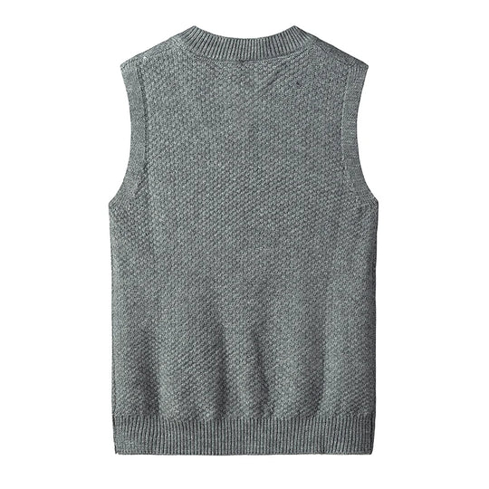 Julius – Classic Heren Gebreide Vest