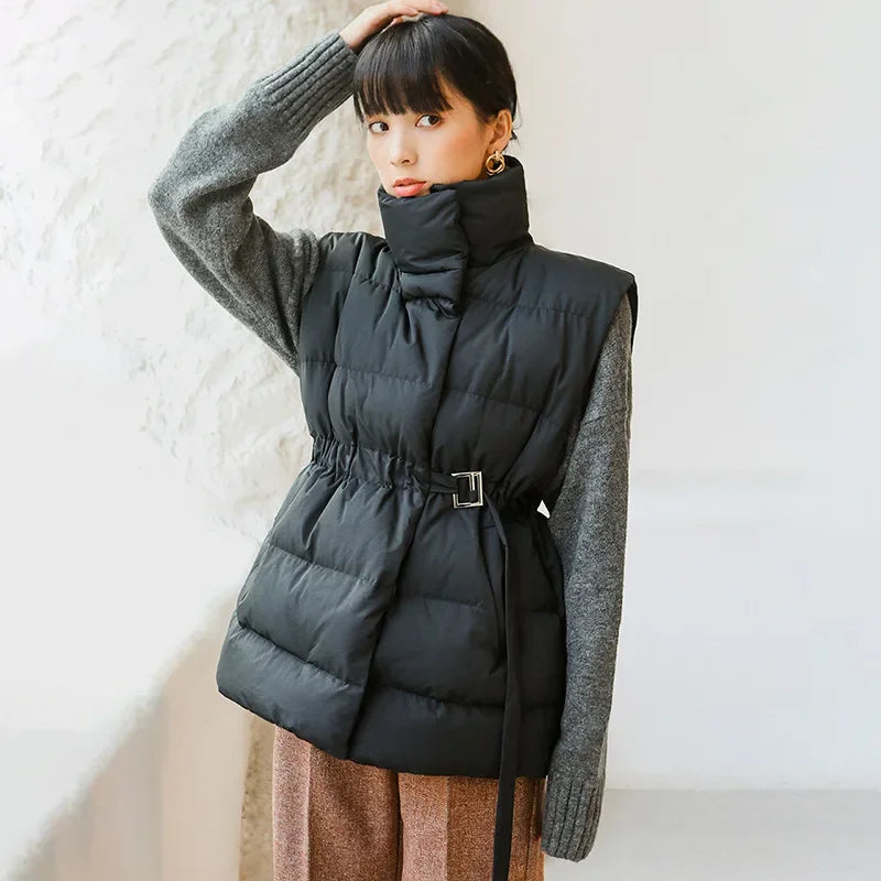 Isabella – Elegante Winter Gilet voor Dames