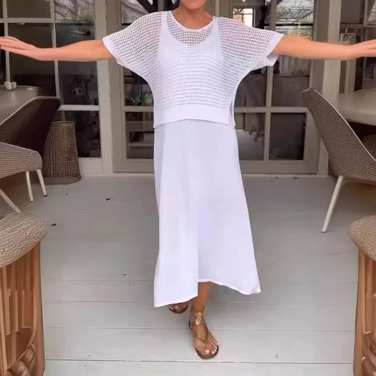 Yasmina – Moeiteloze Dames Gebreide Zomerset