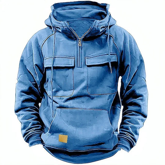 Matteo – Vintage Oversized Heren Street Hoodie