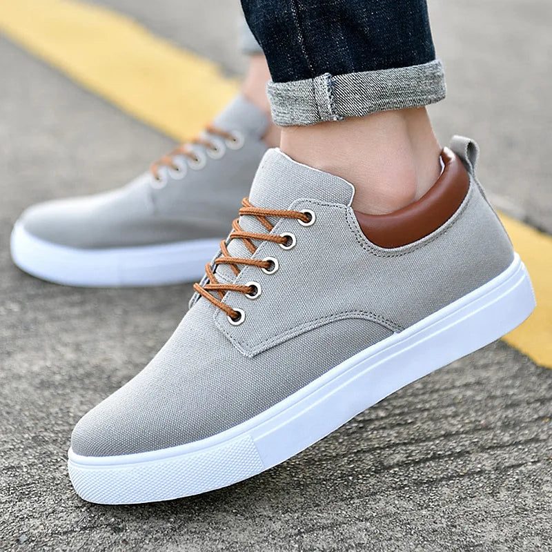 Lorenzo – Stijlvolle Heren Canvas Sneakers