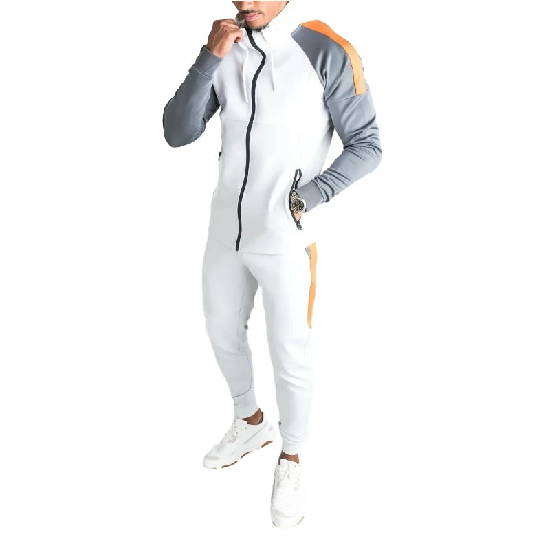 Luca – Stijlvolle Mannen Tracksuit Joggingbroek Set
