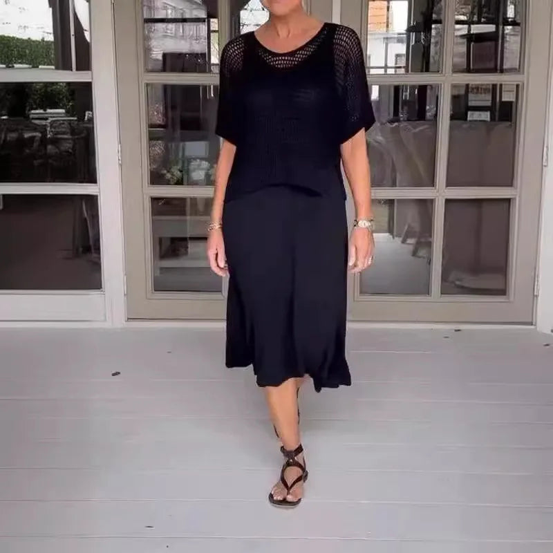 Yasmina – Moeiteloze Dames Gebreide Zomerset