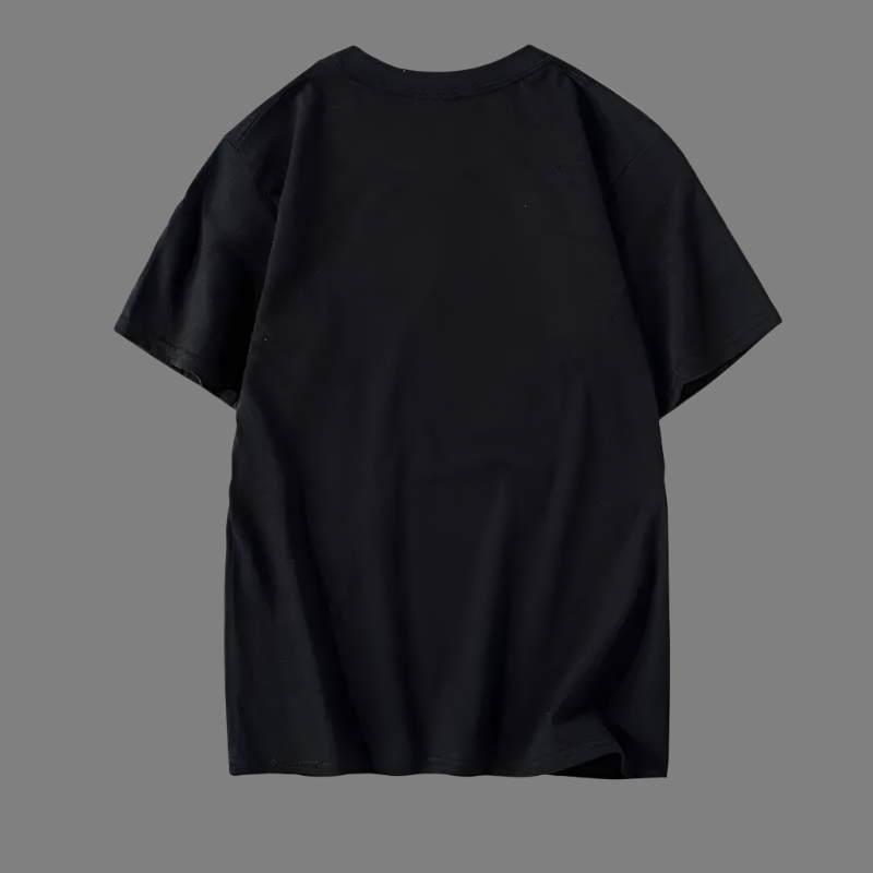 Lorenzo – Trippy Vaporwave Halloween Techno Rave T-Shirt voor Heren