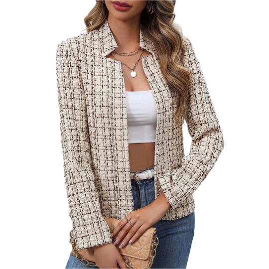 Camille – Slim-Fit Damesblazer met Reverskragen