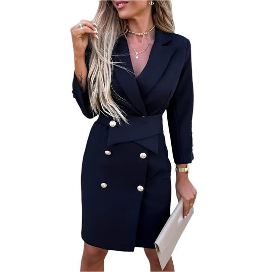 Amélie – Chic Blazer Jurk voor Vrouwen