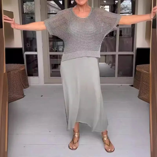 Yasmina – Moeiteloze Dames Gebreide Zomerset