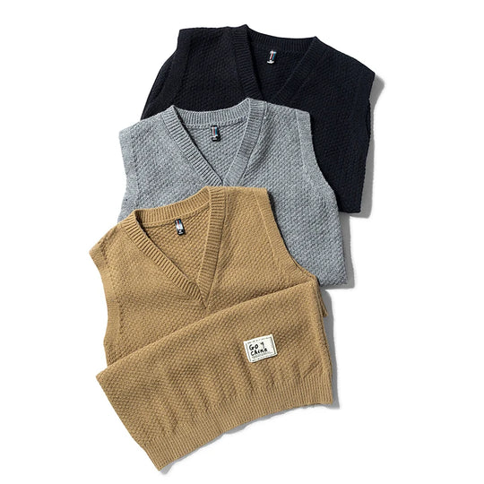 Julius – Classic Heren Gebreide Vest