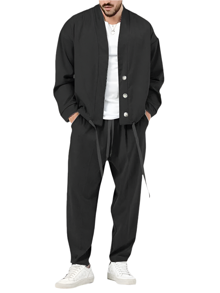 Gianni – Stijlvolle Mannen Twee-Delige Comfort Set