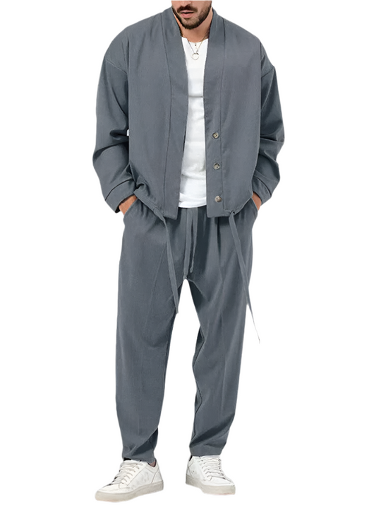 Gianni – Stijlvolle Mannen Twee-Delige Comfort Set