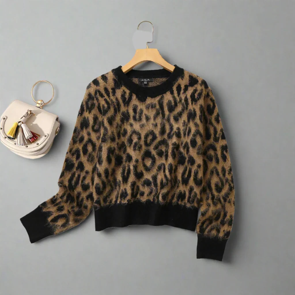 Elena – Minimalistische Dames Pullover van Wolmix