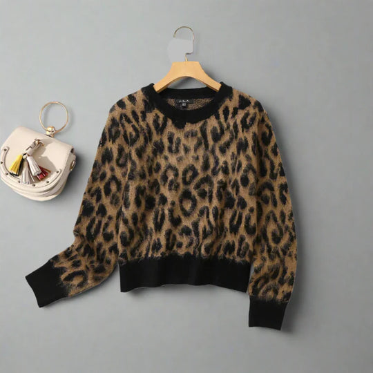 Elena – Minimalistische Dames Pullover van Wolmix