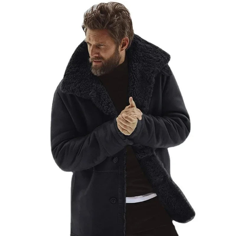 Alessandro – Warme Middellange Winterjas voor Mannen