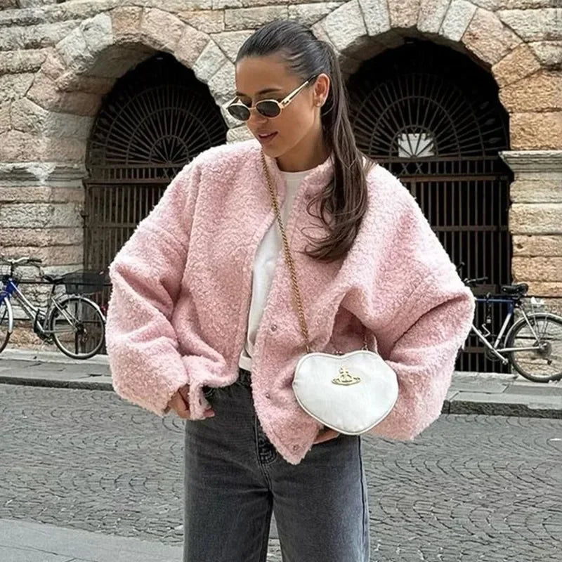 Sofia – Cecilia Dames Cozy Polyester Jas