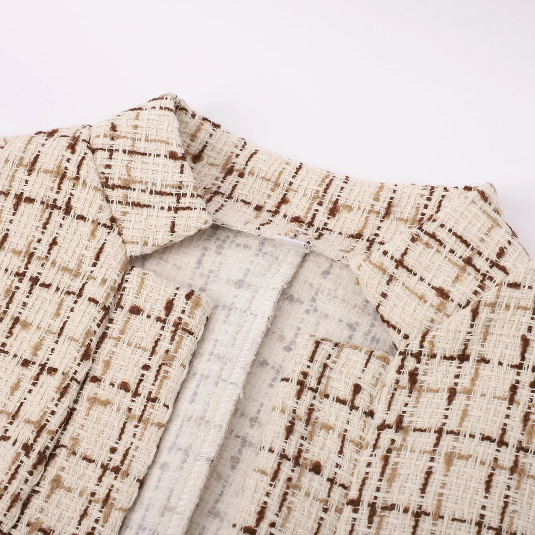 Camille – Slim-Fit Damesblazer met Reverskragen