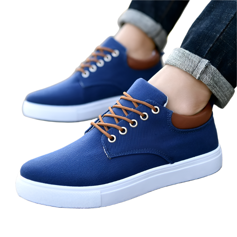 Lorenzo – Stijlvolle Heren Canvas Sneakers