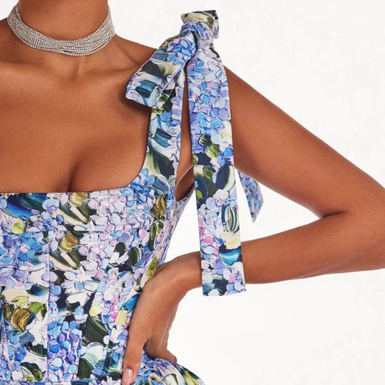 Gloria – Bloemenprint Boho Maxi Jurk voor Dames