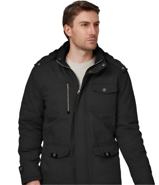 Luca – Casual Zip-Up Hoodie voor Mannen