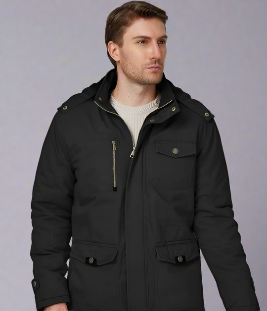 Luca – Casual Zip-Up Hoodie voor Mannen
