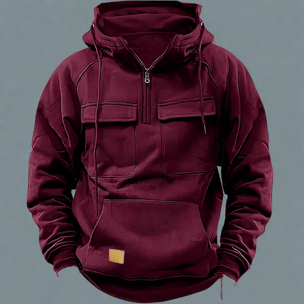 Matteo – Vintage Oversized Heren Street Hoodie