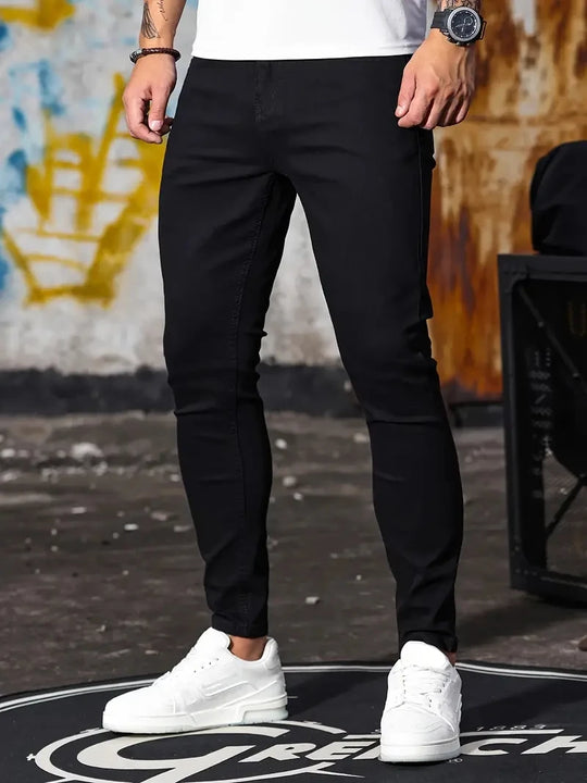 Leonardo – Retro-Stretch Skinny Jeans voor Heren
