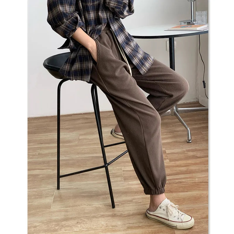 Alexa – Relaxed-Fit Dames Joggingbroek met Enkelboorden