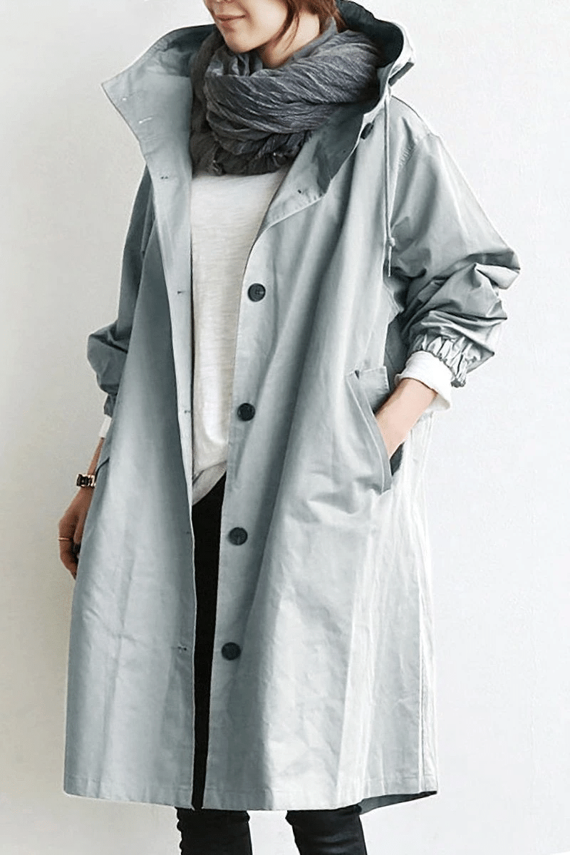 Sophia – Dames Waterafstotende Oversized Jas