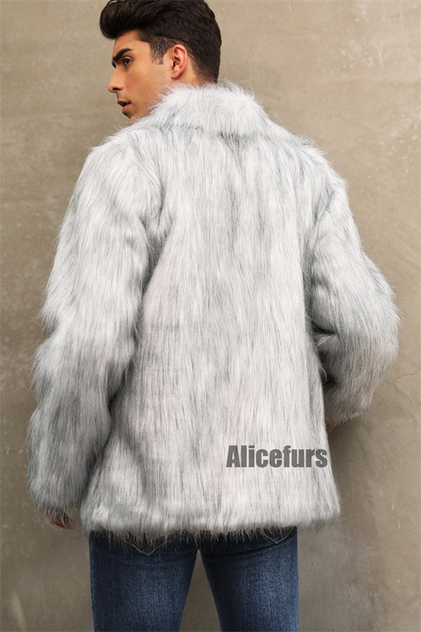 Giovanni – Luxe Faux Fur Winterjas voor Heren