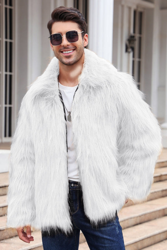 Giovanni – Luxe Faux Fur Winterjas voor Heren