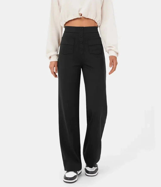 Alessia – High-Waisted Dames Stretch Broek