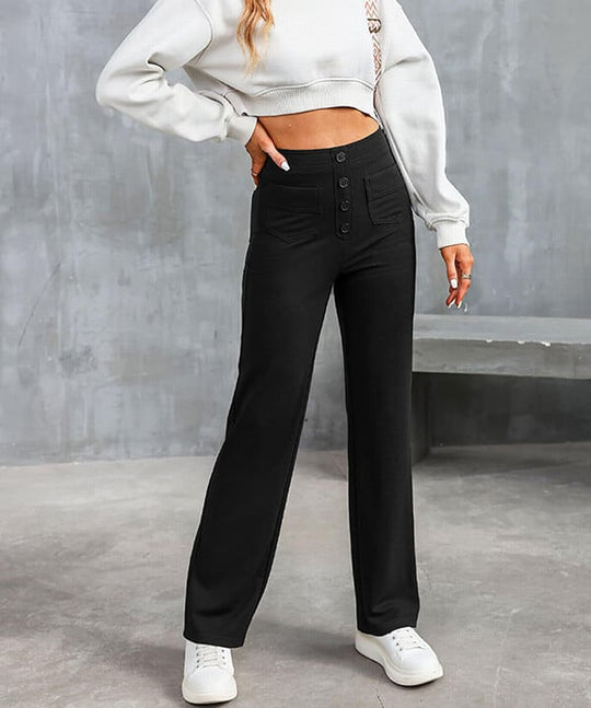 Alessia – High-Waisted Dames Stretch Broek