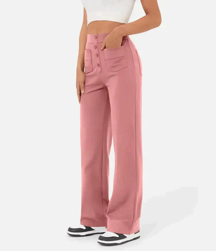 Alessia – High-Waisted Dames Stretch Broek