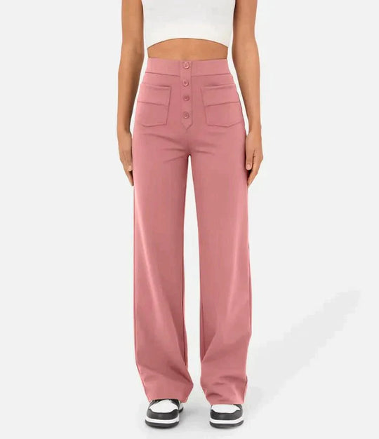 Alessia – High-Waisted Dames Stretch Broek