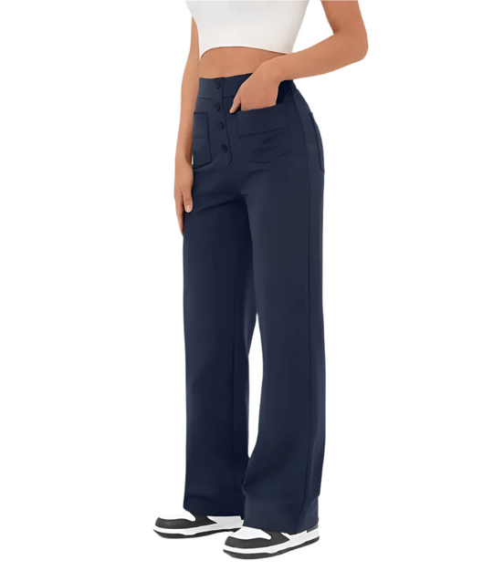 Alessia – High-Waisted Dames Stretch Broek