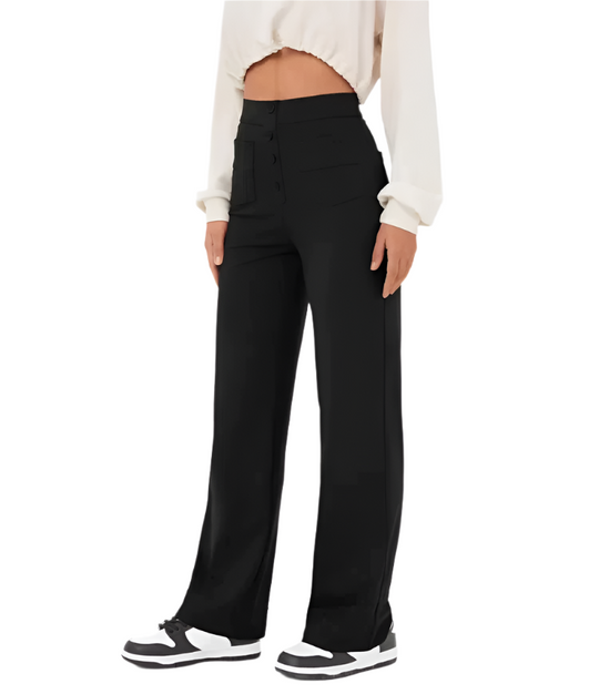 Alessia – High-Waisted Dames Stretch Broek