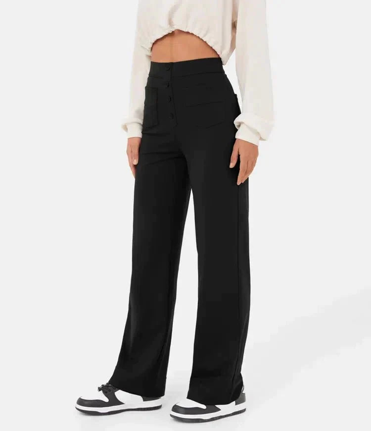 Alessia – High-Waisted Dames Stretch Broek