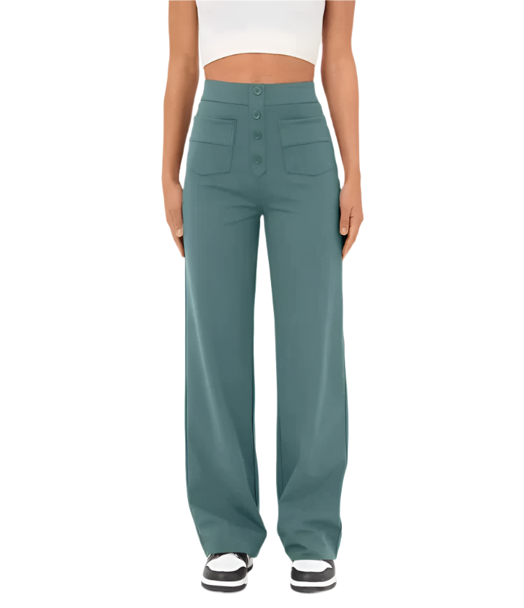 Alessia – High-Waisted Dames Stretch Broek