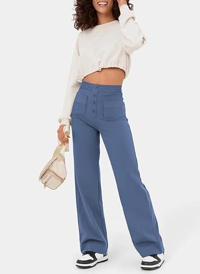 Alessia – High-Waisted Dames Stretch Broek