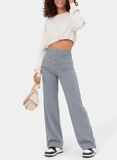 Alessia – High-Waisted Dames Stretch Broek