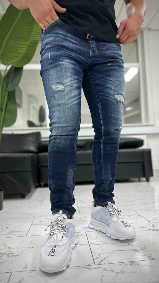 Urban Chic™  | Jeans Slim Fit Stretch Jeans voor Heren