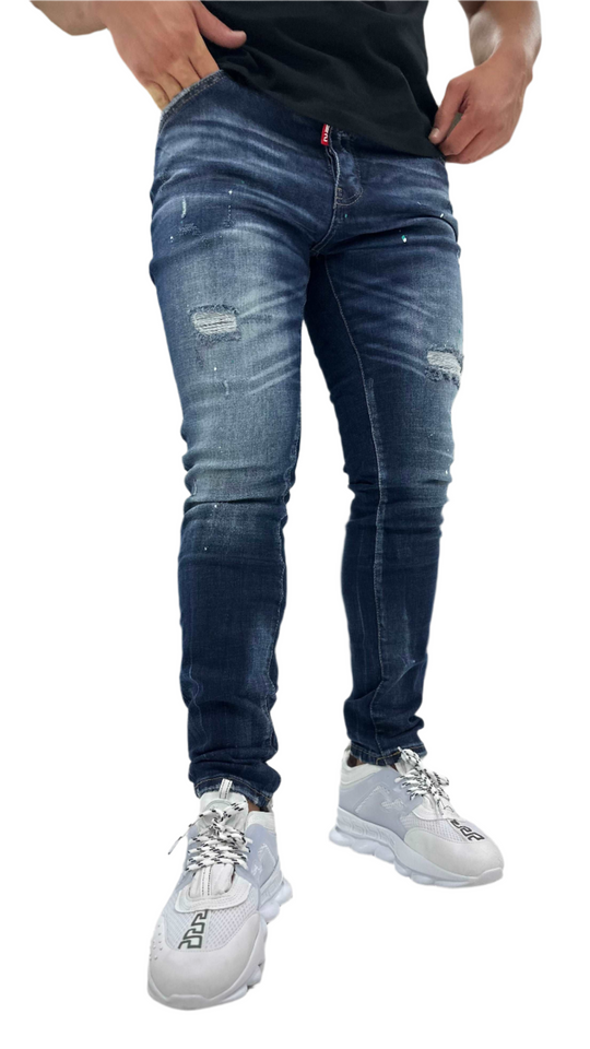 Luca – Slim Fit Stretch Jeans voor Mannen die Stijl en Comfort Combineren