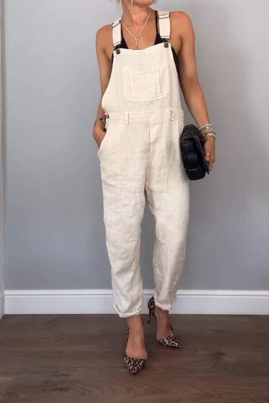 Alessandra – Jumpsuit met Wijde Pijpen voor Dames