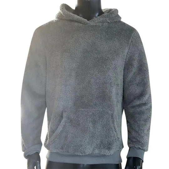 Luciano – Gezellige Teddy Fleece Winterjas voor Mannen