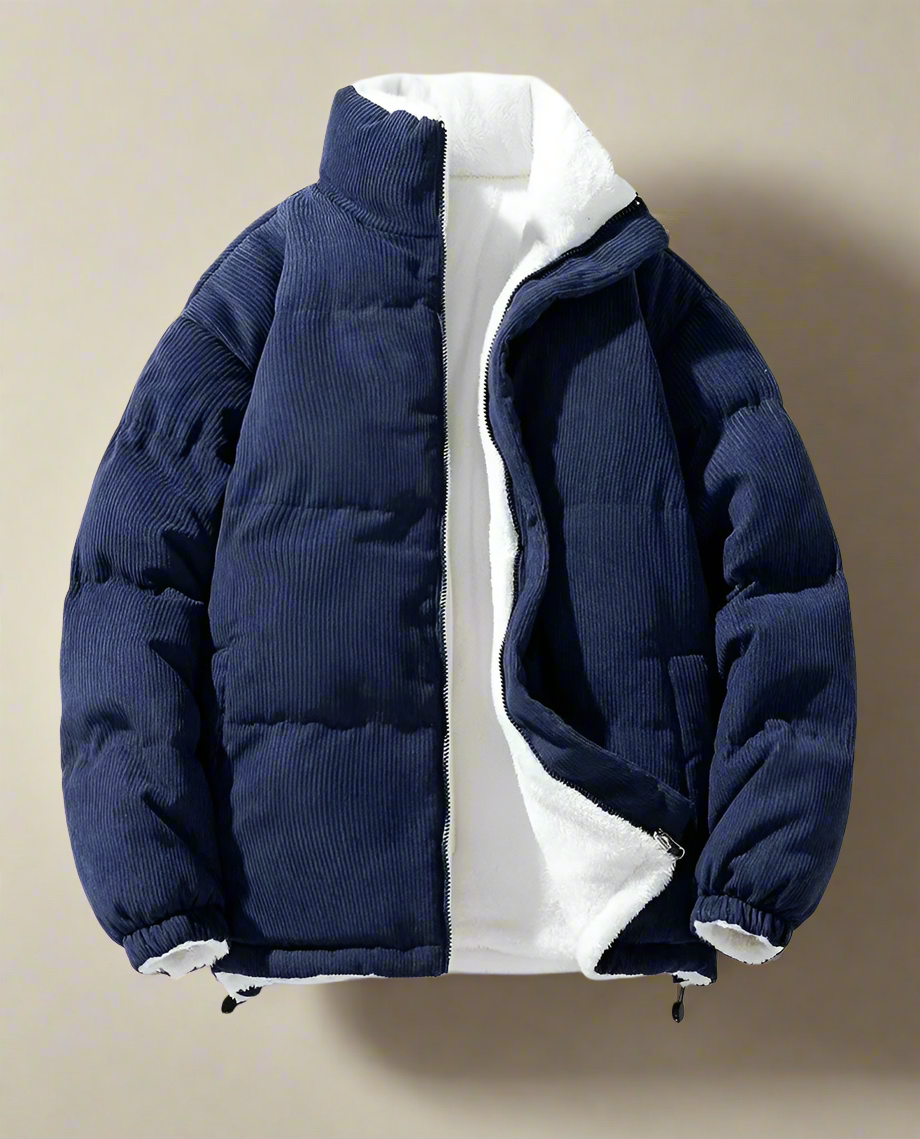 Theodore – Dubbelrijige Heren Winterjas