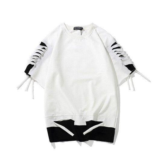 Harper – Oversized Unisex T-Shirt met Lintdesign