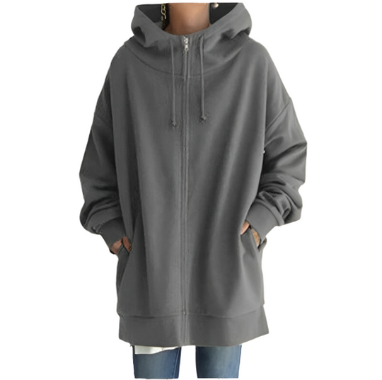 Luciana – Gezellige Zip-Up Hoodie voor Dames